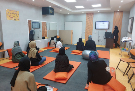 افتتاح کلاس آمادگی زایمان مرکز خدمات جامع سلامت بصیر سلامت فلاورجان 